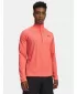 Férfi póló UNDER ARMOUR TECH TEXTURED 1/2 ZIP 1382797-690 PIROS