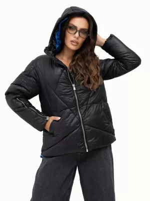 Női kabát SUBLEVEL D50048X44517A2 FEKETE