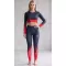 Női prémium leggings (új méretek) ALTISPORT VOJ/ALW109LEG05 PIROS-FEKETE