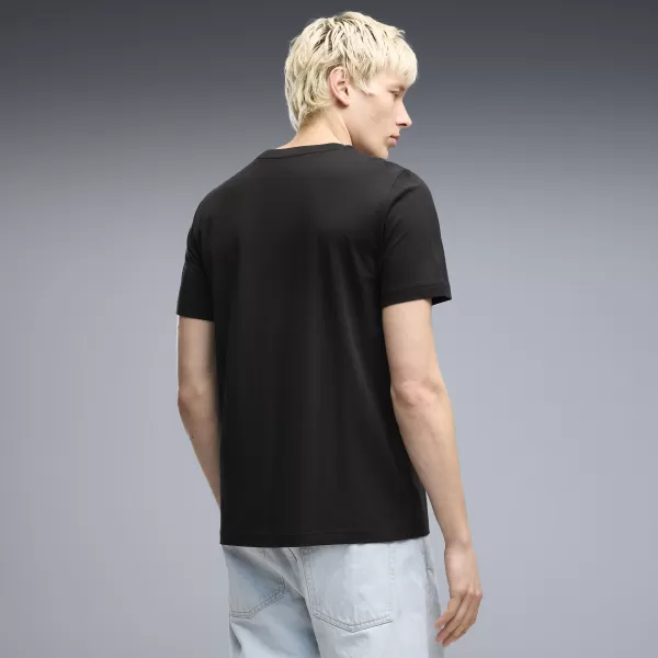  Férfi póló PUMA GRAPHICS BOX TEE 69436601 PUMA FEKETE 