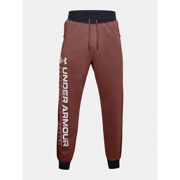  Férfi melegítőnadrág UNDER ARMOUR MEN'S UA RIVAL FLC AMP JGS 1357125-688 PIROS 