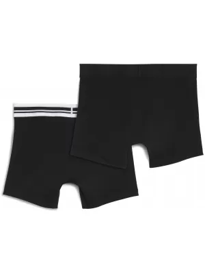 Férfi boxerek PUMA MEN EVERYDAY PLACED LOGO BOXER 2P 93847601 FEKETE