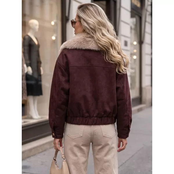  Női kabát DSTREET TY5696 BORDÓ 