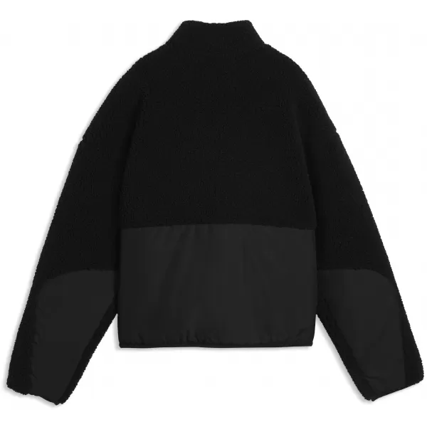  Női kabát PUMA RE:FIBRE SHERPA JACKET W 69456701 PUMA FEKETE 