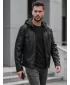 Férfi dzseki DSTREET TX5143 FEKETE