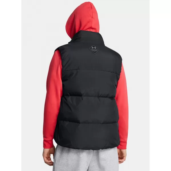  Férfi mellény UNDER ARMOUR LIMITLESS DOWN VEST 1384642-001 FEKETE 
