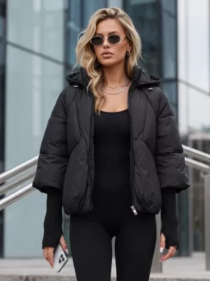 Női kabát DSTREET TY5826 FEKETE