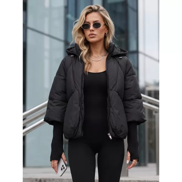  Női kabát DSTREET TY5826 FEKETE 