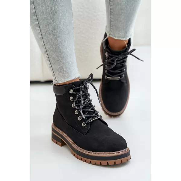  Női bokacsizma BIG STAR SHOES OO274A290 FEKETE 