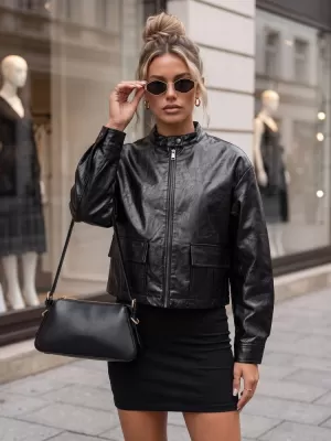 Női kabát DSTREET TY5849 FEKETE