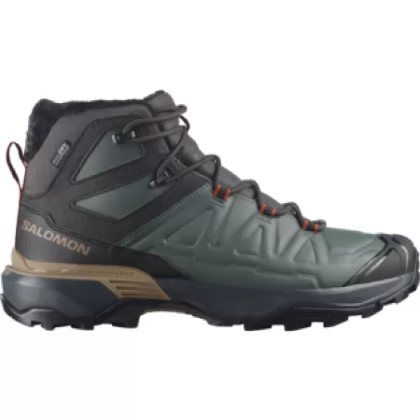  Férfi cipők SALOMON X ULTRA SNOWPILOT WATERPROOF L49219500 ASZFALT/URBAN CHIC/ARAB SPICE 