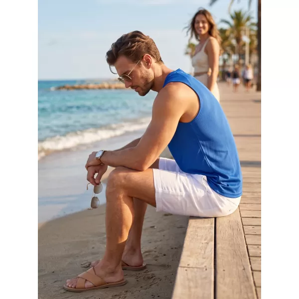  Férfi sport tank felső MALFINI BREEZE 820 KIRÁLYKÉK 