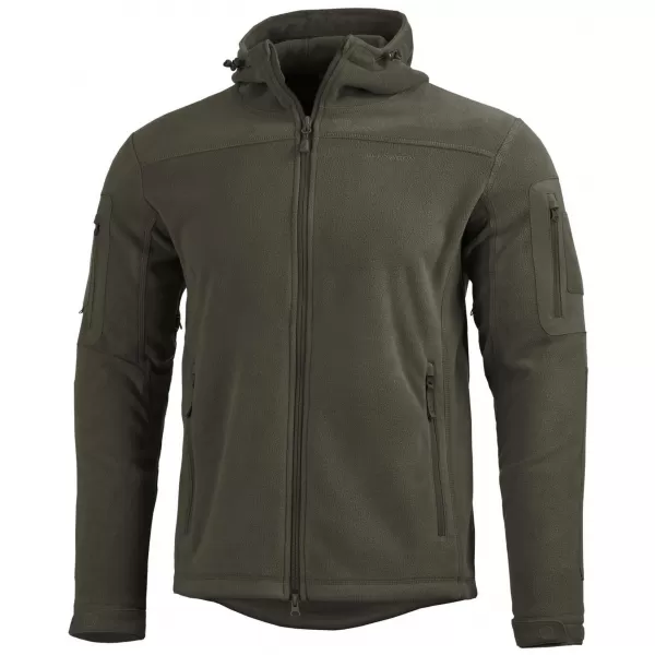  Férfi pulóver PENTAGON HERCULES 2.0 FLEECE JACKET K08026-2.0 ZÖLD 