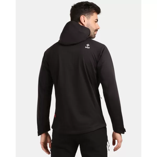  Férfi softshell kabát KILPI BELTRA-M 1M0111KI FEKETE 