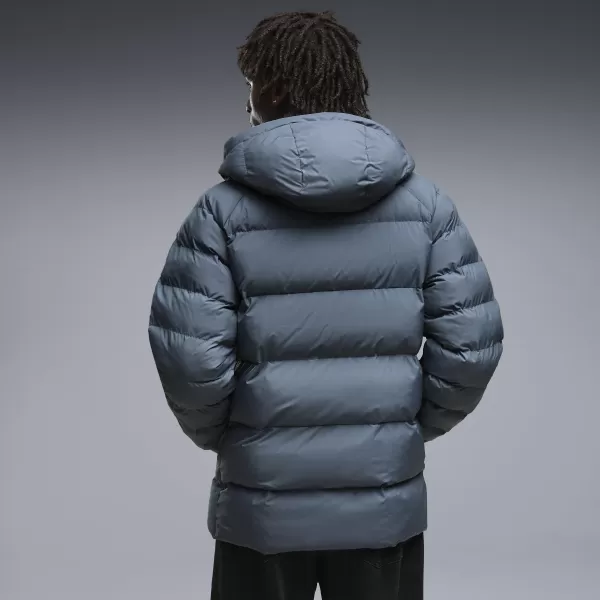  Férfi dzseki PUMA MONO HOODED JACKET 68836737 ESTI KÉK 