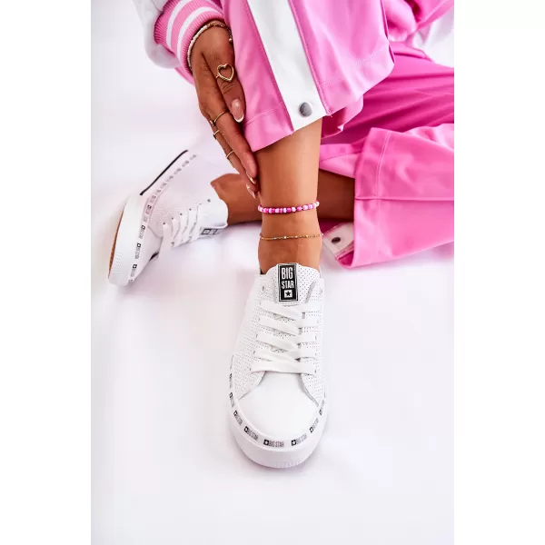  Női tornacipő BIG STAR SHOES FF274024 FEHÉR 