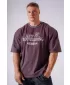 Férfi pólók NEBBIA OLYMPIA HEAVYWEIGHT COTTON 941 BORDÓ