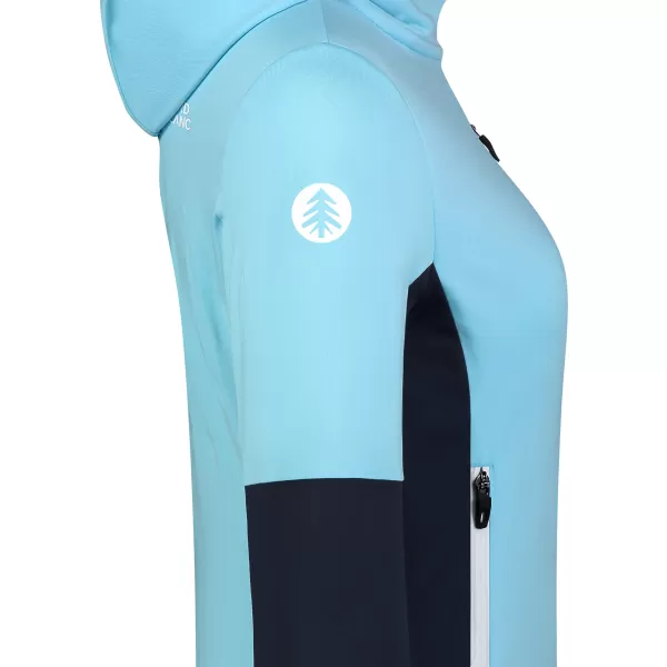  Női powerfleece pulóver NORDBLANC RAVINE NBSFL8336 VILÁGOSKÉK 