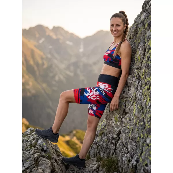  Női prémium funkcionális leggings térd felett (új méretek) ALTISPORT VOJ/ALW036LEG06 CSEH 