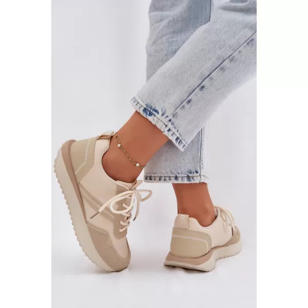  Női tornacipő BIG STAR SHOES TT274278 BÉZS 