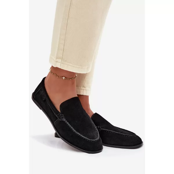  Női mokaszinok BIG STAR SHOES TT274209 FEKETE 