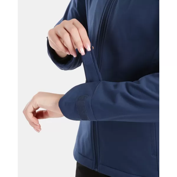  Női softshell kabát KILPI ONTAVIA-W 1L0113KI SÖTÉTKÉK 