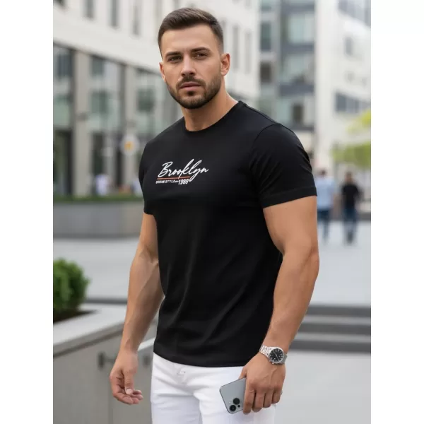  Férfi póló DSTREET RX5403 FEKETE 