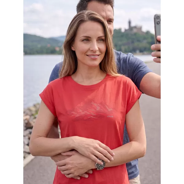  Női szabadtéri ing ALPINE PRO NOGERA 2 MÁLNA PC VÁLTOZAT 