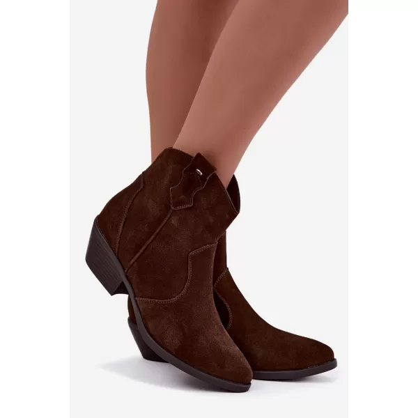  Női bokacsizma BIG STAR SHOES SS274463 BARNA 
