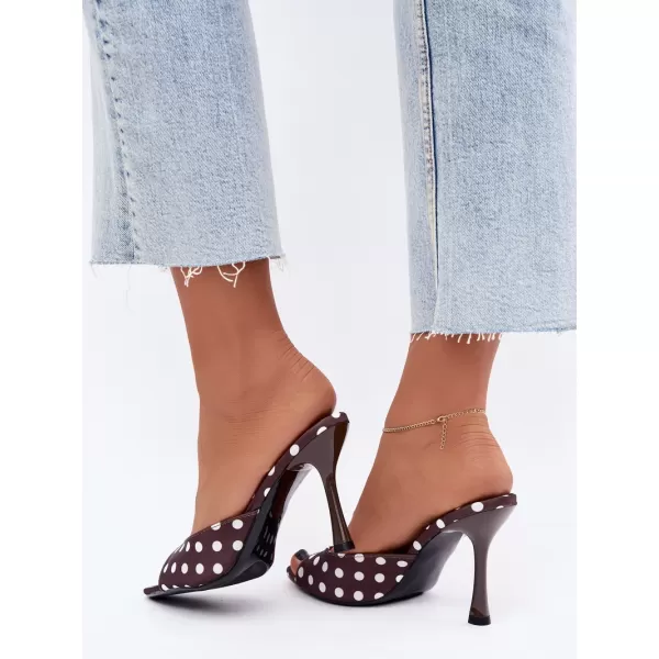  Női papucs BOTO SQC-295 BROWN BARNA 
