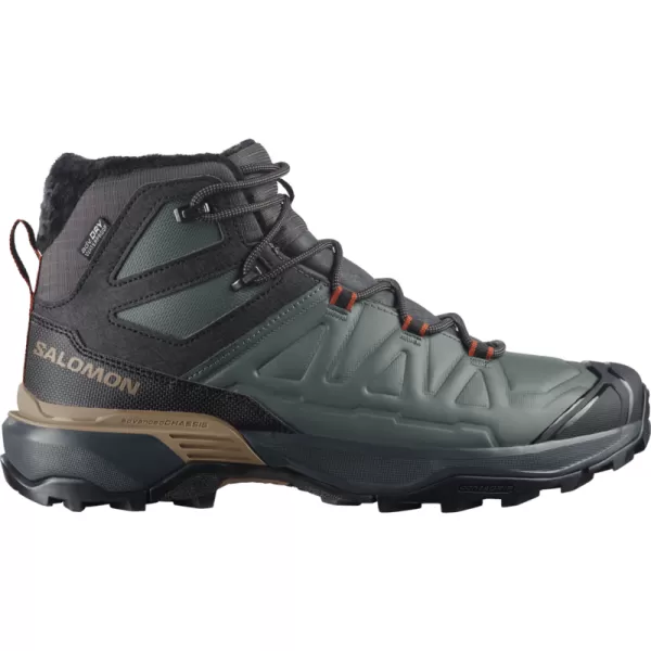  Férfi cipők SALOMON X ULTRA SNOWPILOT WATERPROOF L49219500 ASZFALT/URBAN CHIC/ARAB SPICE 