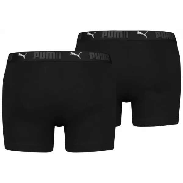  Férfi boxerek PUMA SPORT COTTON BOXER 2P 93552101 FEKETE 
