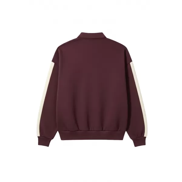  Férfi póló gallérral URBAN CLASSICS TB8595-01151 CSERESZNYE 