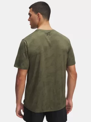 Férfi póló UNDER ARMOUR TECH VENT JCQRD SS 1390047-390 ZÖLD