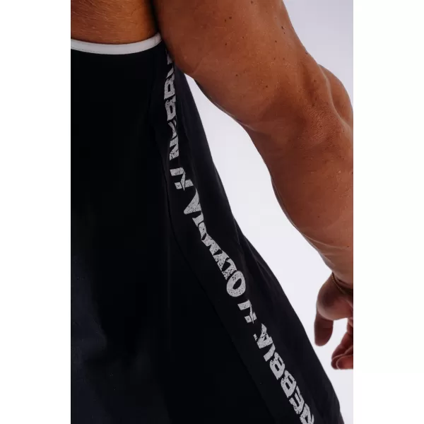 Férfi felsők NEBBIA OLYMPIA MUSCLE BACK STRINGER 948 FEKETE 