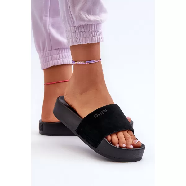  Női szandál BIG STAR SHOES NN274A670 FEKETE 