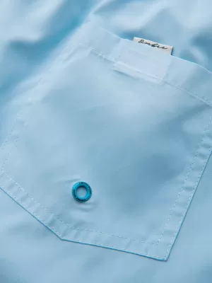 Férfi rövidnadrág OMBRE OM-SRSS-0216 VILÁGOSKÉK