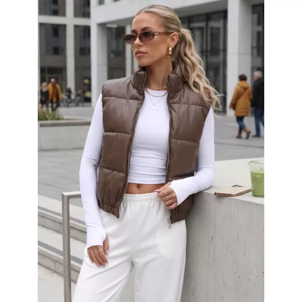  Női mellény DSTREET TY5732 BARNA 