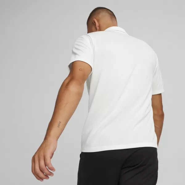  Férfi póló gallérral PUMA TEAMGOAL POLO 658771-04 PUMA FEHÉR/FEKETE/TOLLSZÜRKE 
