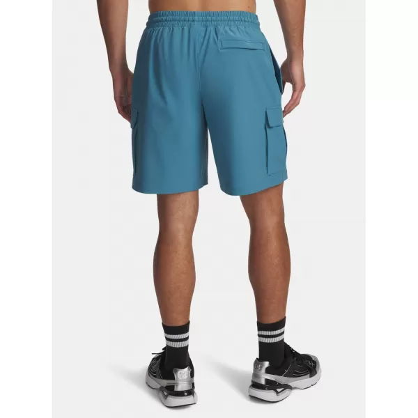  Férfi rövidnadrág UNDER ARMOUR VIBE WOVEN CARGO SHORT 1386560-466 KÉK 