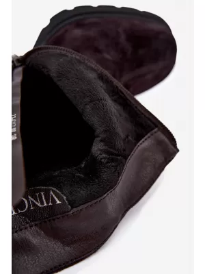 Női csizma VINCEZA 91172 BARNA