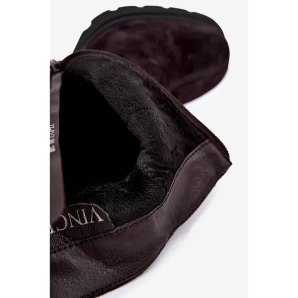  Női csizma VINCEZA 91172 BARNA 