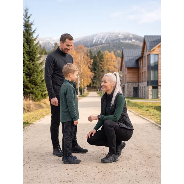  Női softshell nadrág ALPINE PRO ABARA 2 FEKETE 