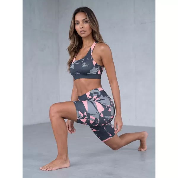  Női prémium térdig érő leggings (új méretek) ALTISPORT VOJ/ALW080LEG06 FEKETE-LAZAC 