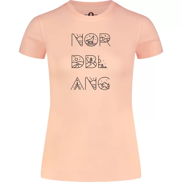  Női póló NORDBLANC RESCUE NBSLT8178 RÓZSASZÍN 