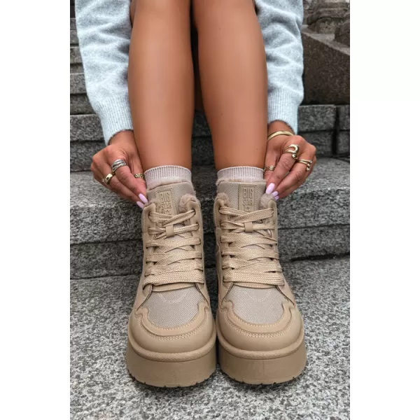  Női hóemberek BIG STAR SHOES UU274166 BÉZS 