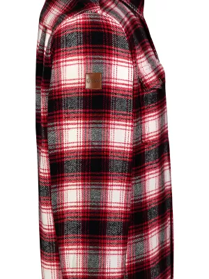 Férfi flanel ing NORDBLANC MOOR NBSSM8368 PIROS