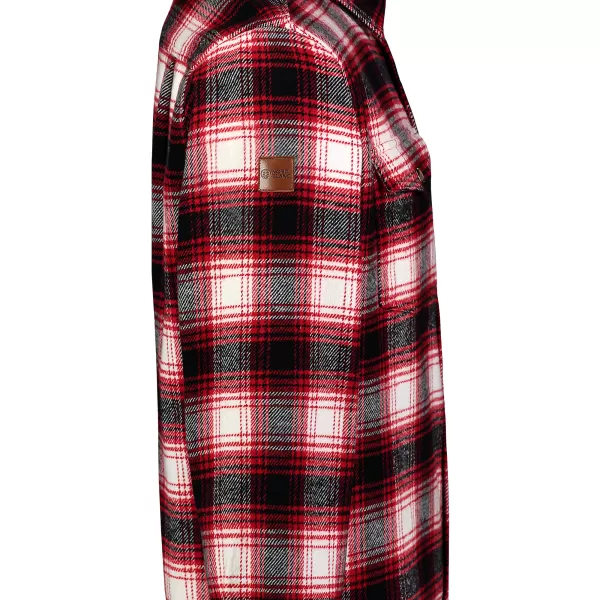  Férfi flanel ing NORDBLANC MOOR NBSSM8368 PIROS 