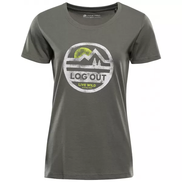  Női póló ALPINE PRO TERMESA 4 FORRALT BAZSALIKOM PC VÁLTOZAT 