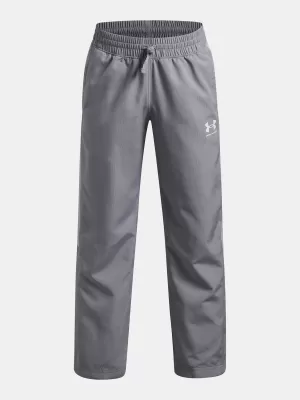 Fiú nadrág UNDER ARMOUR UA B RIVAL WVN PANT 1390155-035 SZÜRKE